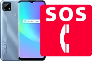 Emergency calls on Realme C25