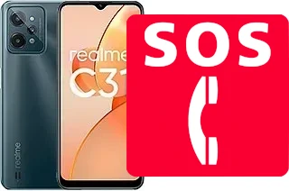 Emergency calls on Realme C31