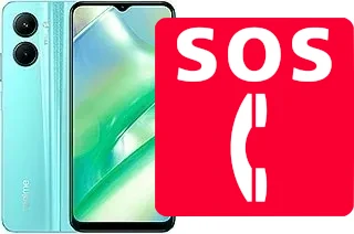 Emergency calls on Realme C33 2023