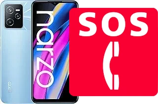 Emergency calls on Realme Narzo 50A Prime