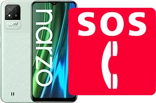 Emergency calls on Realme Narzo 50i