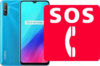 Emergency calls on Realme C3 (3 cameras)