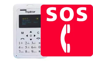 Emergency calls on RoyalStar W102