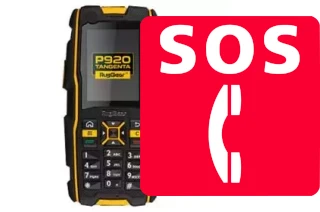 Emergency calls on RugGear P920 Tangenta