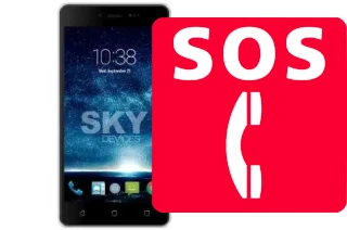 Emergency calls on Sky-Devices Sky Fuego 5-0 Plus