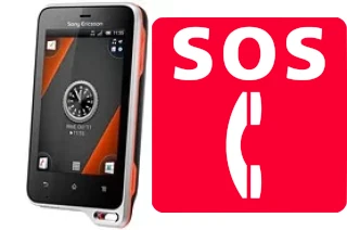 Emergency calls on Sony Ericsson Xperia active