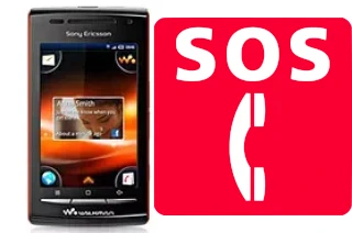 Emergency calls on Sony Ericsson W8