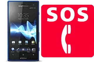 Emergency calls on Sony Xperia acro HD SO-03D