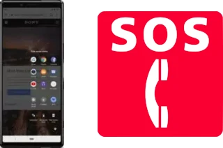 Emergency calls on Sony Xperia 1