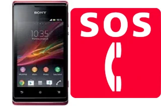 Emergency calls on Sony Xperia E