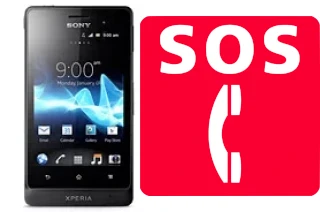 Emergency calls on Sony Xperia go