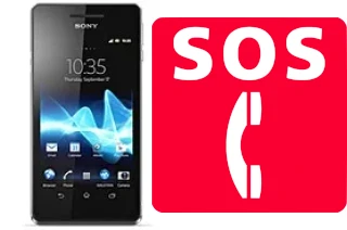 Emergency calls on Sony Xperia V