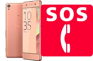 Emergency calls on Sony Xperia XA