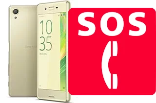 Emergency calls on Sony Xperia X