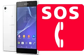 Emergency calls on Sony Xperia Z2