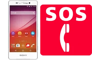 Emergency calls on Sony Xperia Z4v