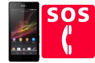 Emergency calls on Sony Xperia ZR