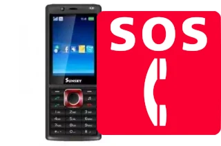 Emergency calls on Sunsky S810