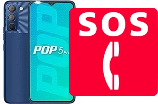 Emergency calls on Tecno Pop 5 Pro