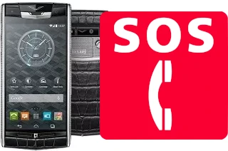 Emergency calls on Vertu Signature Touch