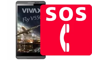 Emergency calls on Vivax Fly V550