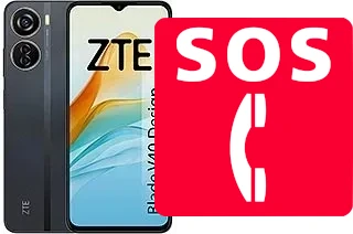 Emergency calls on ZTE Blade V40 Design