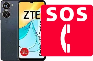 Emergency calls on ZTE Blade V50 Design