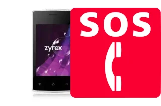 Emergency calls on Zyrex ZA966