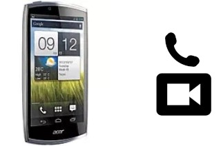 Making video calls with an Acer CloudMobile S500