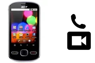 Making video calls with an Acer beTouch E140