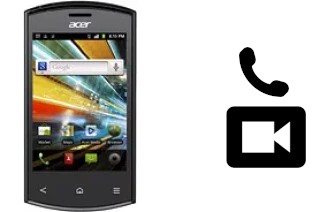 Making video calls with an Acer Liquid Express E320