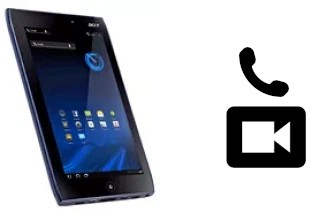 Making video calls with an Acer Iconia Tab A100