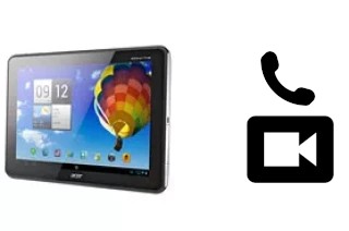 Making video calls with an Acer Iconia Tab A511