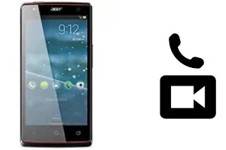 Making video calls with an Acer Liquid E3