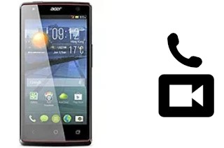 Making video calls with an Acer Liquid E3 Duo Plus