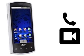 Making video calls with an Acer Liquid