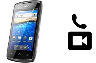 Making video calls with an Acer Liquid Z110