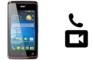 Making video calls with an Acer Liquid Z200