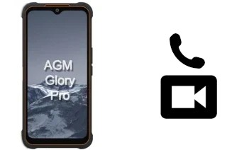 Making video calls with an AGM GLORY PRO