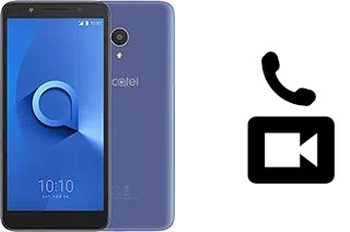 Making video calls with an alcatel 1x