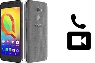 Making video calls with an alcatel A3