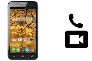 Making video calls with an alcatel Fierce