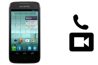 Making video calls with an alcatel OT-997