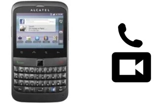 Making video calls with an alcatel OT-916