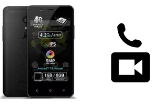 Making video calls with an Allview P4 Pro