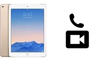 Making video calls with an Apple iPad Air 2