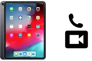 Making video calls with an Apple iPad Pro 11 (2018)