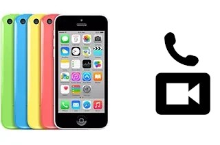 Making video calls with an Apple iPhone 5c