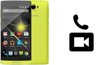 Making video calls with an Archos 50 Diamond