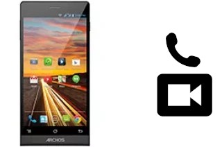 Making video calls with an Archos 50c Oxygen